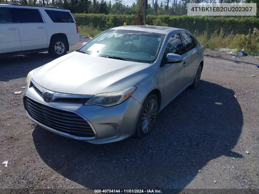 2016 Toyota Avalon Limited VIN: 4T1BK1EB2GU202307 Lot: 40754144