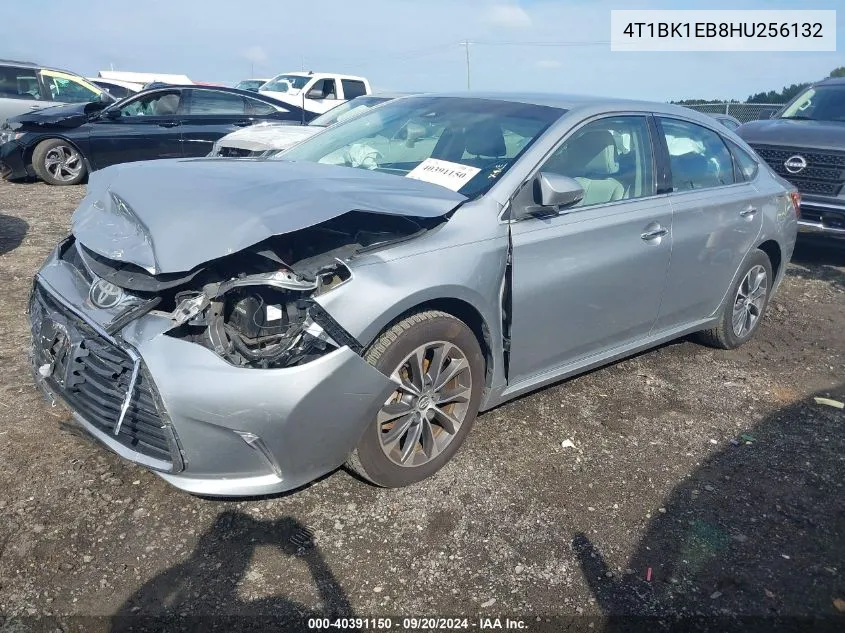 2017 Toyota Avalon Xle VIN: 4T1BK1EB8HU256132 Lot: 40391150