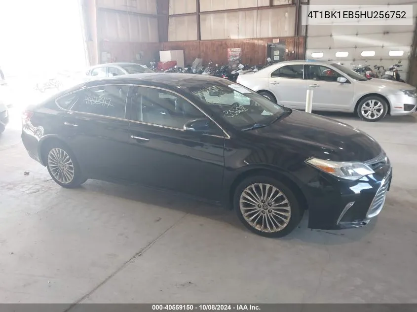 2017 Toyota Avalon Limited VIN: 4T1BK1EB5HU256752 Lot: 40559150