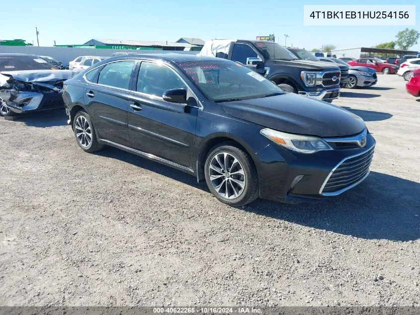 4T1BK1EB1HU254156 2017 Toyota Avalon Xle