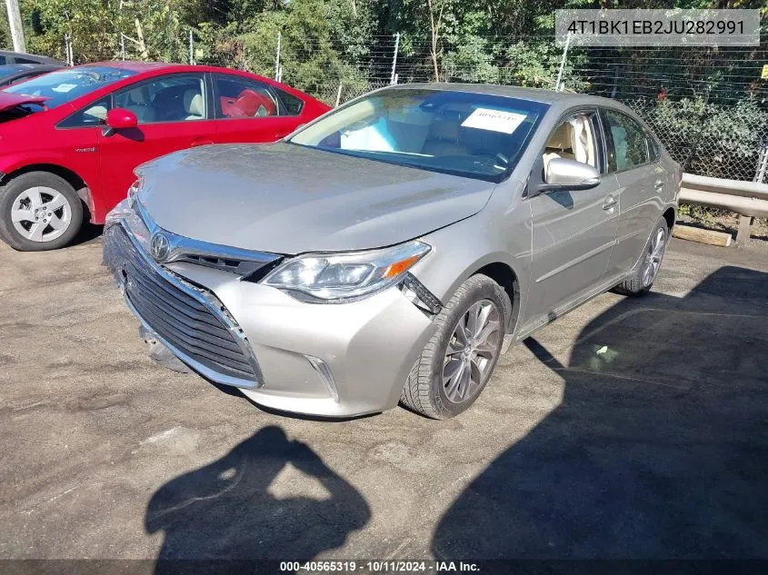 4T1BK1EB2JU282991 2018 Toyota Avalon Xle