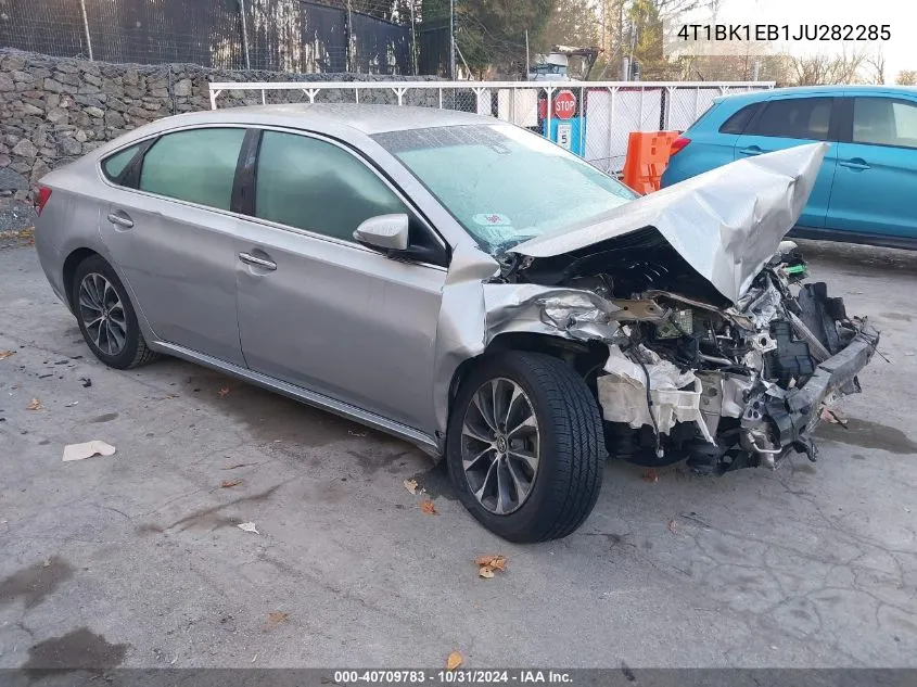 2018 Toyota Avalon Xle VIN: 4T1BK1EB1JU282285 Lot: 40709783