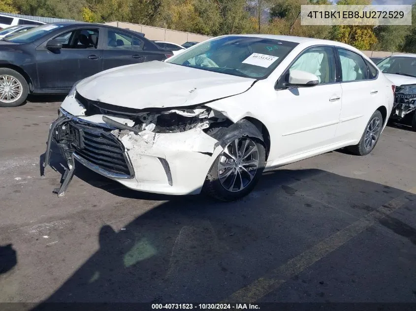 2018 Toyota Avalon Xle VIN: 4T1BK1EB8JU272529 Lot: 40731523