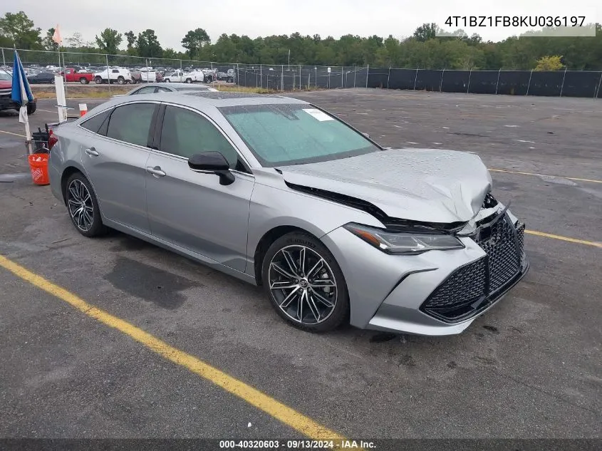 2019 Toyota Avalon Xle/Xse/Limited/Touring VIN: 4T1BZ1FB8KU036197 Lot: 40320603