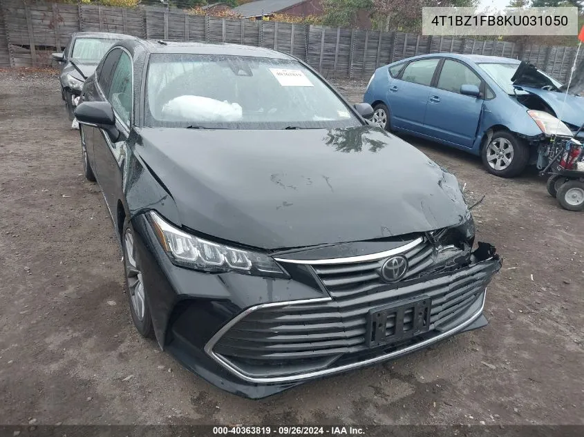 2019 Toyota Avalon Xle/Xse/Limited/Touring VIN: 4T1BZ1FB8KU031050 Lot: 40363819