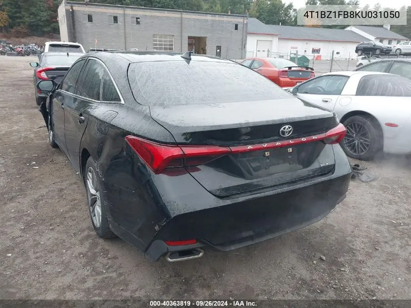 2019 Toyota Avalon Xle/Xse/Limited/Touring VIN: 4T1BZ1FB8KU031050 Lot: 40363819