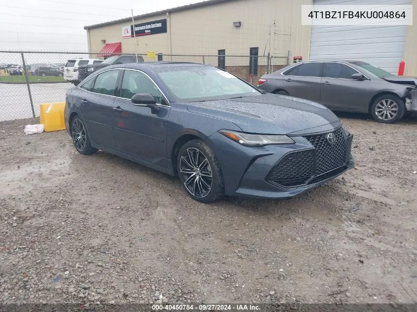 2019 Toyota Avalon Touring VIN: 4T1BZ1FB4KU004864 Lot: 40450784