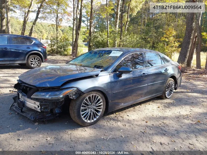 2019 Toyota Avalon Limited VIN: 4T1BZ1FB6KU009564 Lot: 40693343