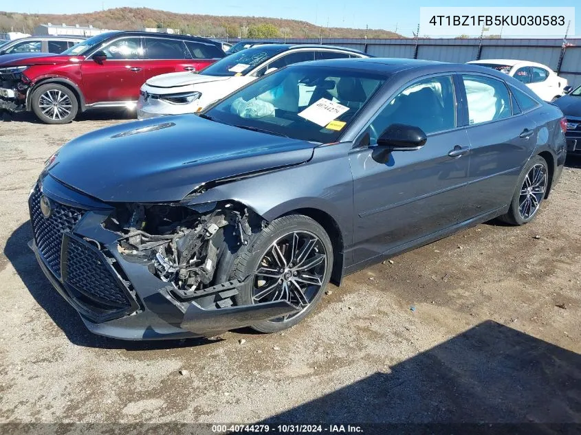 2019 Toyota Avalon Touring VIN: 4T1BZ1FB5KU030583 Lot: 40744279