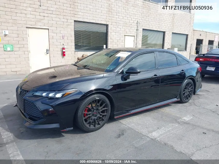 2020 Toyota Avalon Trd VIN: 4T1FZ1FB9LU050936 Lot: 40566626