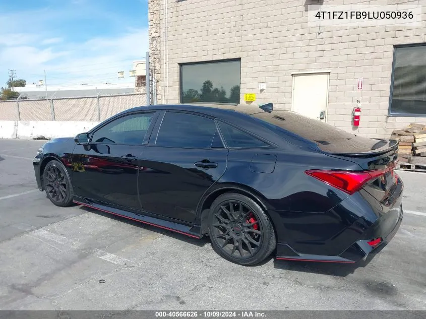 2020 Toyota Avalon Trd VIN: 4T1FZ1FB9LU050936 Lot: 40566626