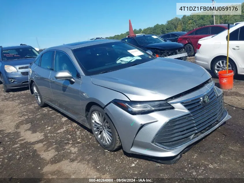 2021 Toyota Avalon Limited VIN: 4T1DZ1FB0MU059176 Lot: 40264988