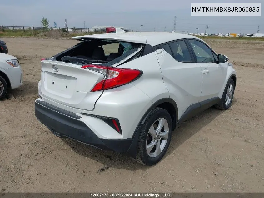 NMTKHMBX8JR060835 2018 Toyota C-Hr Xle/Xle Premium