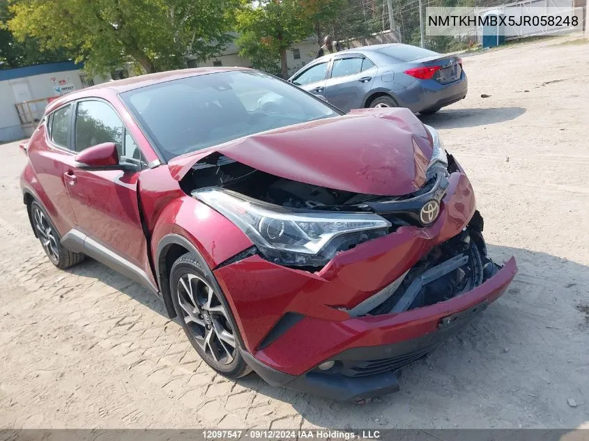 NMTKHMBX5JR058248 2018 Toyota C-Hr Xle