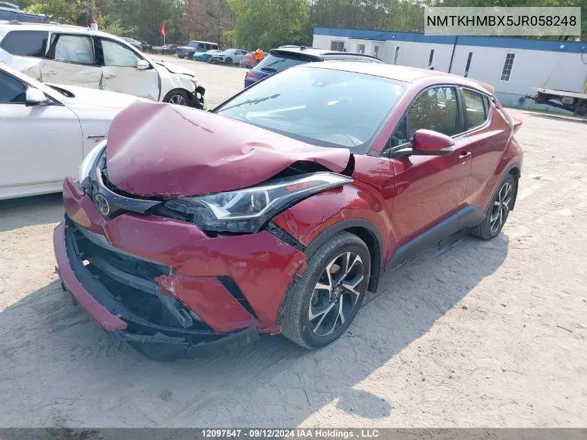 NMTKHMBX5JR058248 2018 Toyota C-Hr Xle