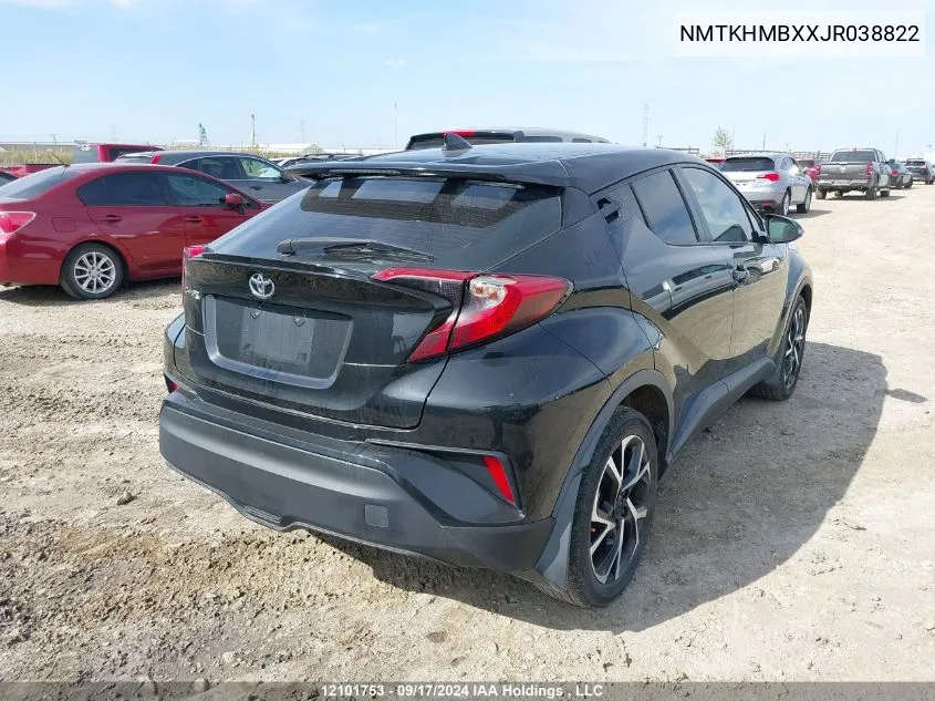 NMTKHMBXXJR038822 2018 Toyota C-Hr Xle/Xle Premium