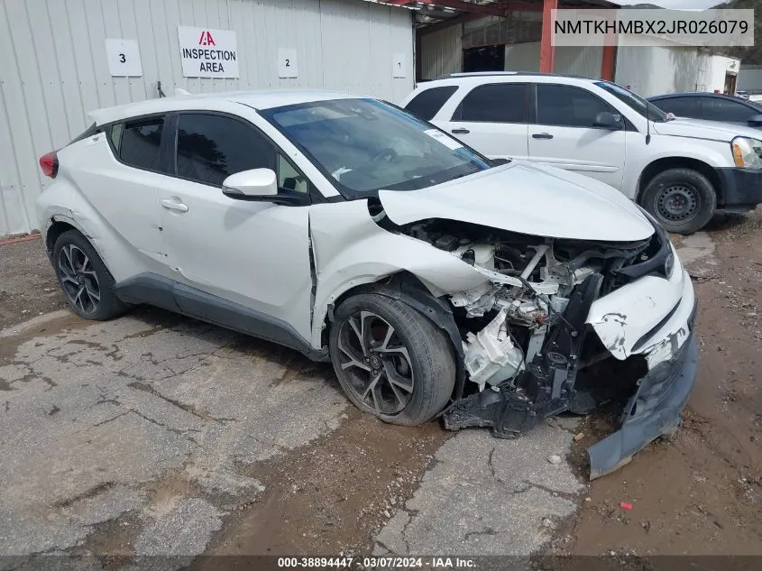 NMTKHMBX2JR026079 2018 Toyota C-Hr Xle