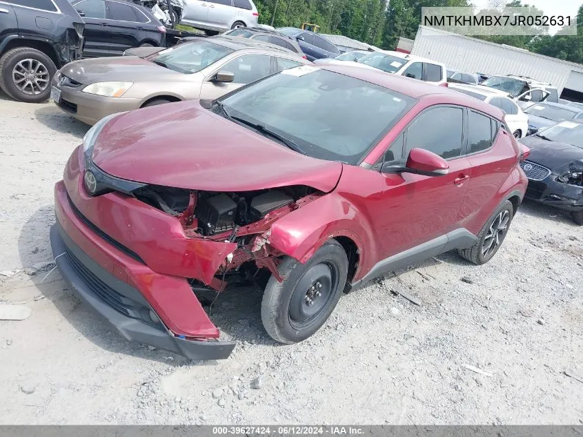 NMTKHMBX7JR052631 2018 Toyota C-Hr Xle Premium