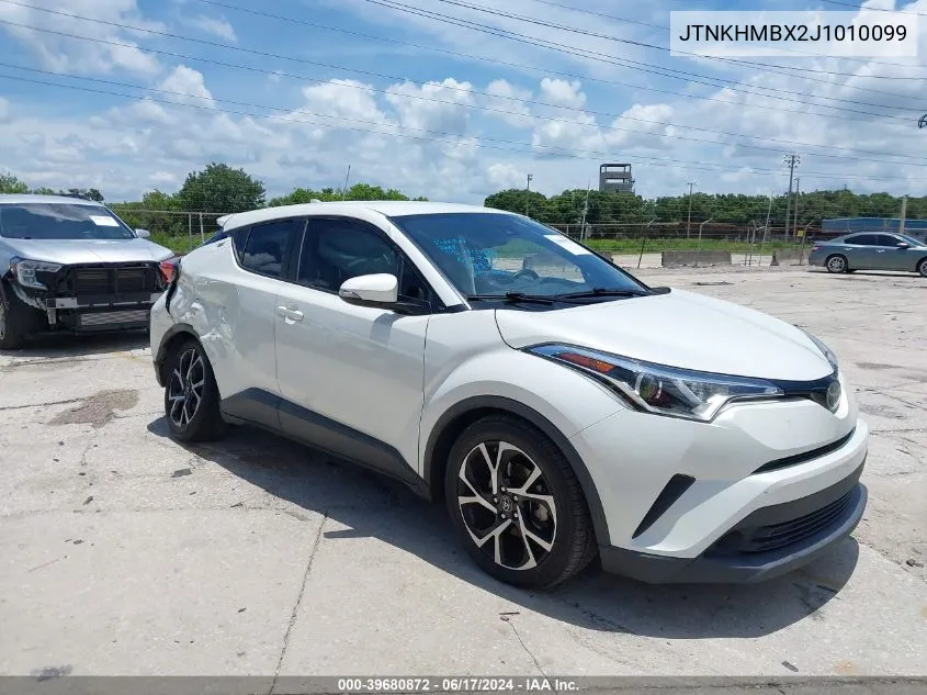 2018 Toyota C-Hr Xle VIN: JTNKHMBX2J1010099 Lot: 39680872