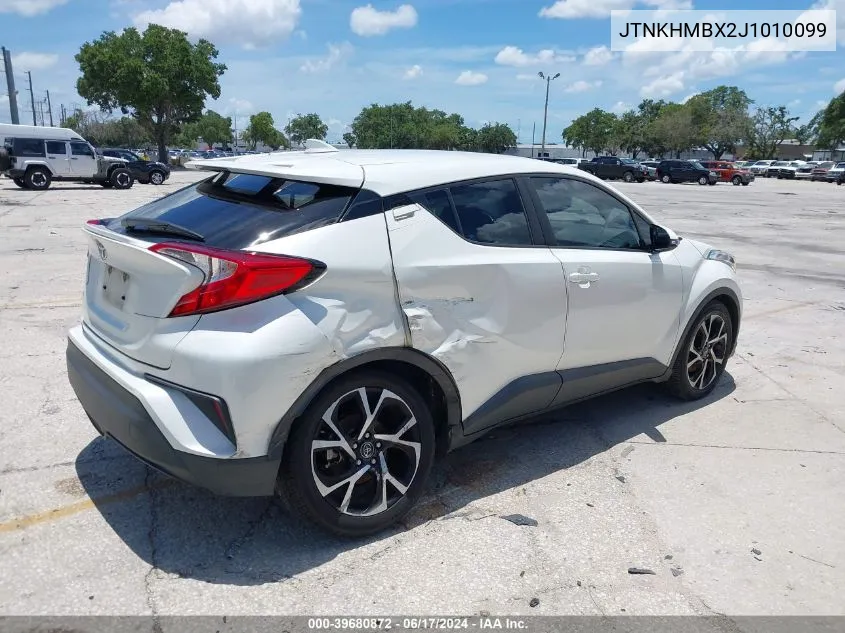 2018 Toyota C-Hr Xle VIN: JTNKHMBX2J1010099 Lot: 39680872