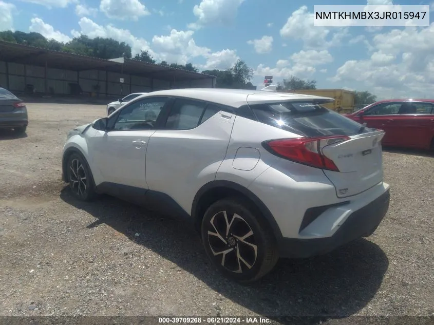 NMTKHMBX3JR015947 2018 Toyota C-Hr Xle