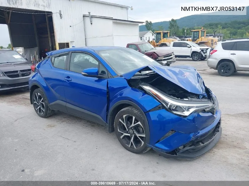 2018 Toyota C-Hr Xle Premium VIN: NMTKHMBX7JR053147 Lot: 39810669