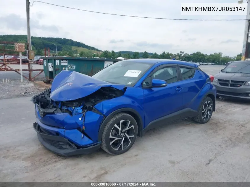 NMTKHMBX7JR053147 2018 Toyota C-Hr Xle Premium