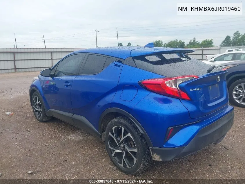 2018 Toyota C-Hr Xle VIN: NMTKHMBX6JR019460 Lot: 39857648