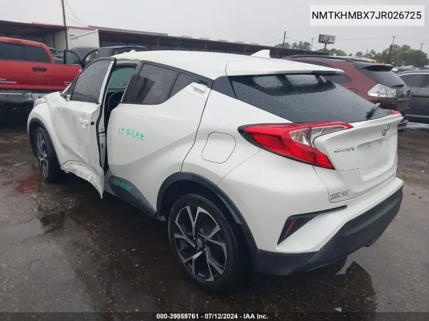 NMTKHMBX7JR026725 2018 Toyota C-Hr Xle