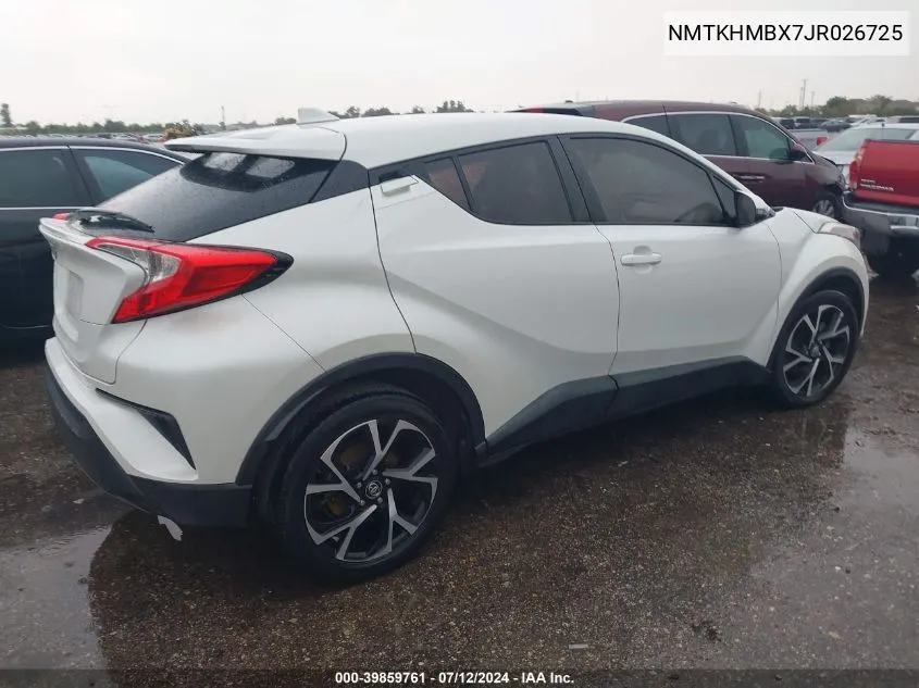 NMTKHMBX7JR026725 2018 Toyota C-Hr Xle