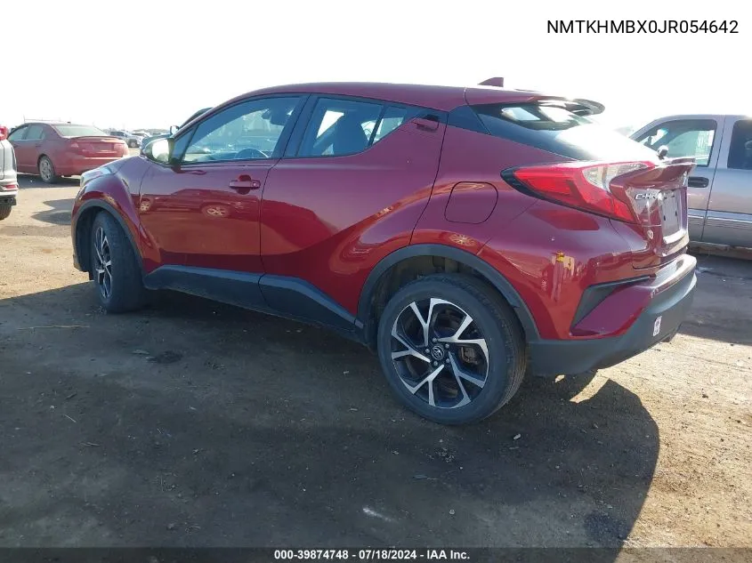 NMTKHMBX0JR054642 2018 Toyota C-Hr Xle