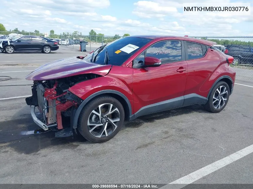 NMTKHMBX0JR030776 2018 Toyota C-Hr Xle