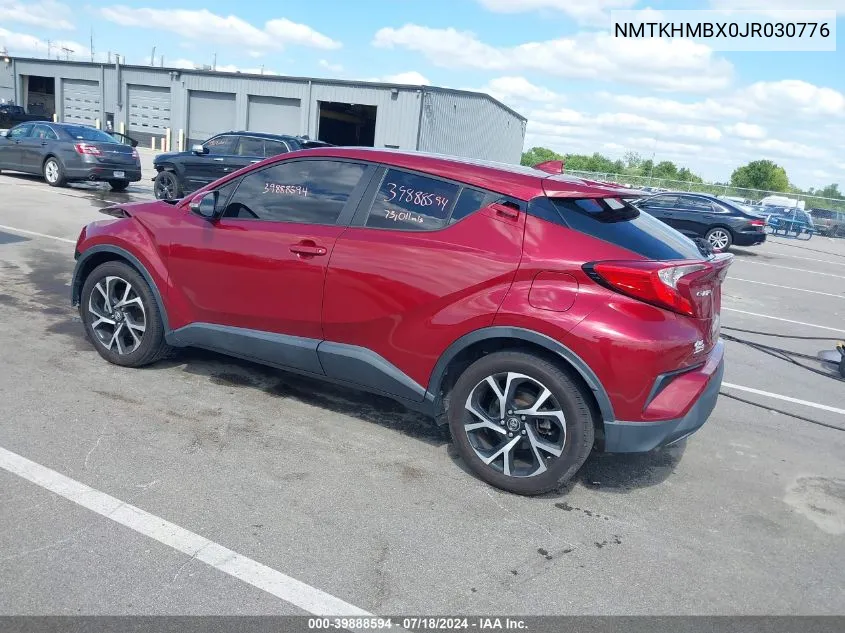 NMTKHMBX0JR030776 2018 Toyota C-Hr Xle