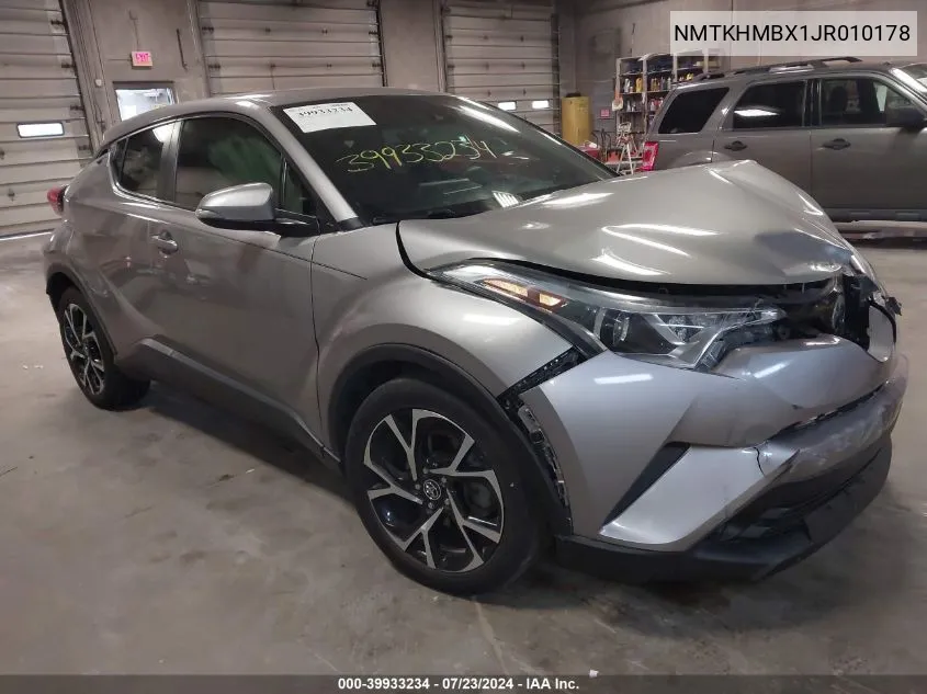 NMTKHMBX1JR010178 2018 Toyota C-Hr Xle