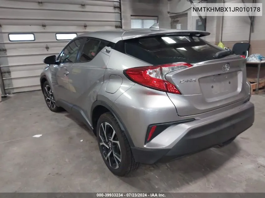 NMTKHMBX1JR010178 2018 Toyota C-Hr Xle