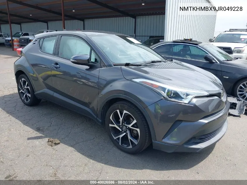 2018 Toyota C-Hr Xle VIN: NMTKHMBX9JR049228 Lot: 40026586