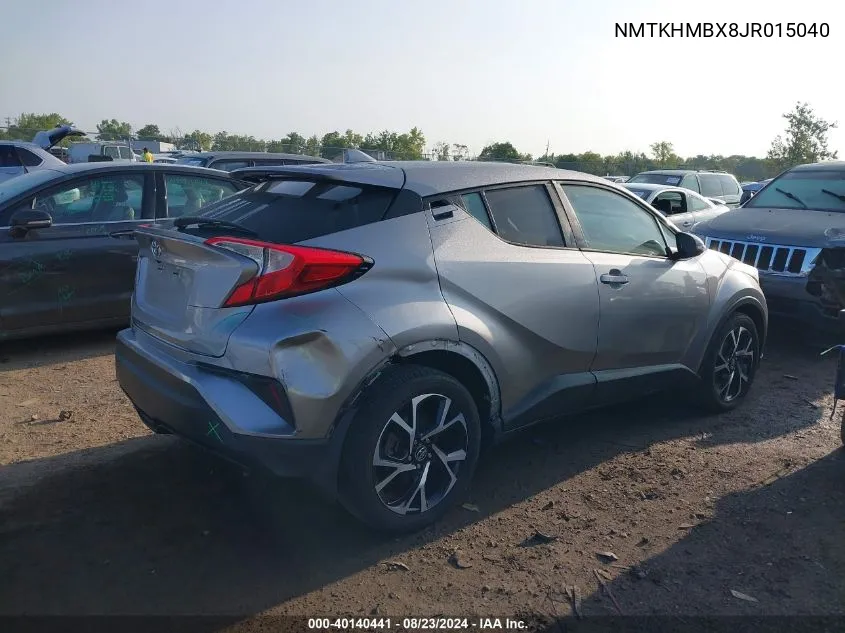 NMTKHMBX8JR015040 2018 Toyota C-Hr Xle