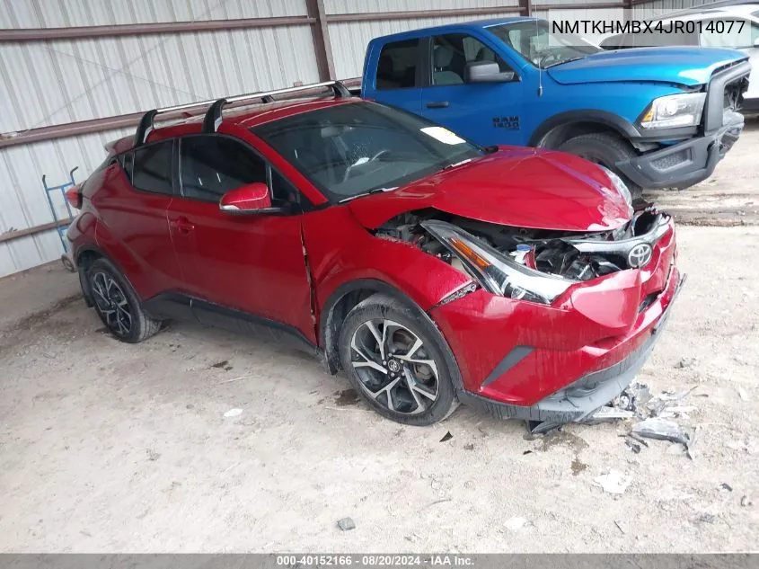 NMTKHMBX4JR014077 2018 Toyota C-Hr Xle/Xle Premium