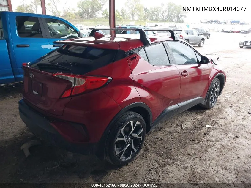 2018 Toyota C-Hr Xle/Xle Premium VIN: NMTKHMBX4JR014077 Lot: 40152166