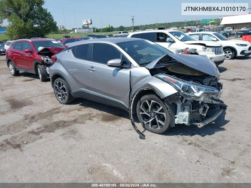 2018 Toyota C-Hr Xle VIN: JTNKHMBX4J1010170 Lot: 40190195