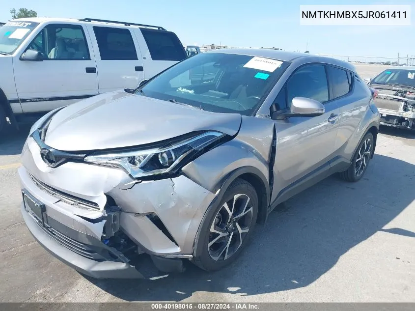 2018 Toyota C-Hr Xle VIN: NMTKHMBX5JR061411 Lot: 40198015