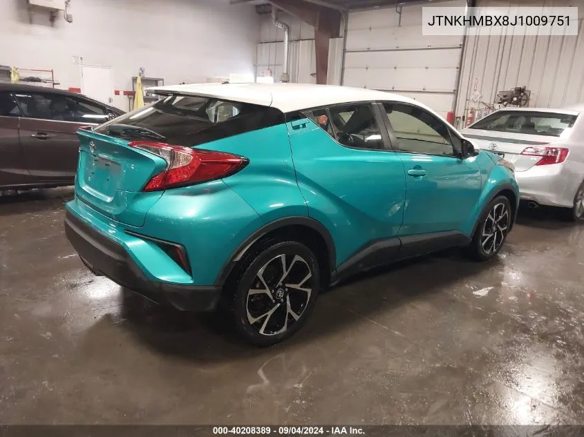 JTNKHMBX8J1009751 2018 Toyota C-Hr Xle Premium