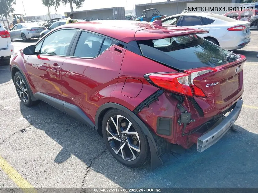 NMTKHMBX4JR011132 2018 Toyota C-Hr Xle Premium