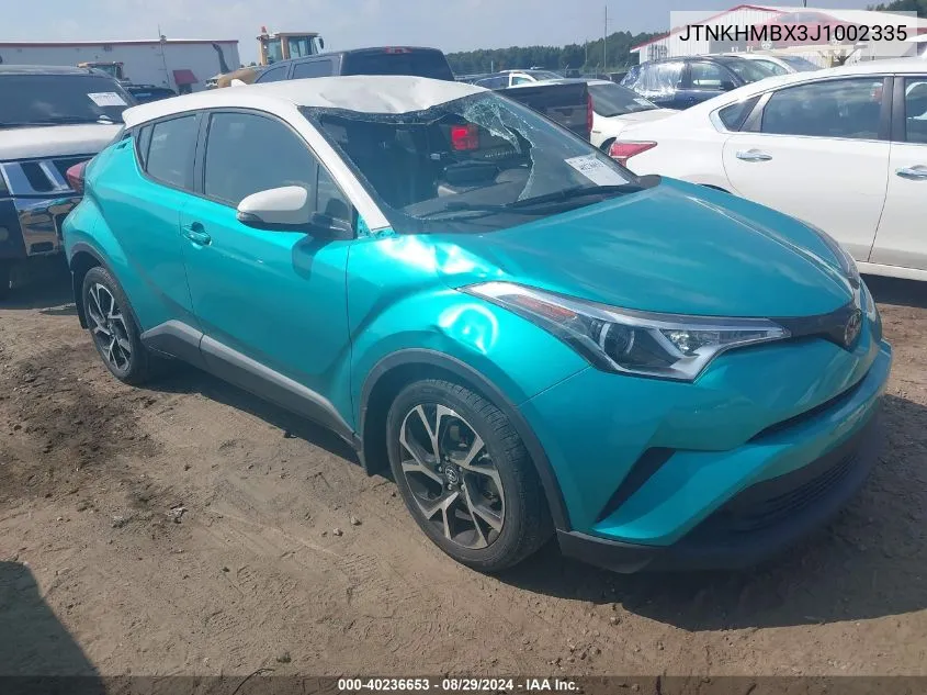 JTNKHMBX3J1002335 2018 Toyota C-Hr Xle