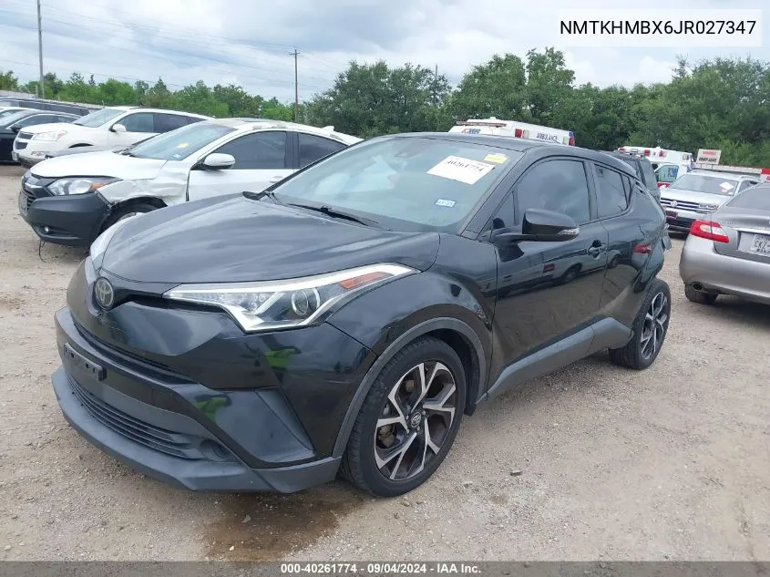 2018 Toyota C-Hr Xle VIN: NMTKHMBX6JR027347 Lot: 40261774