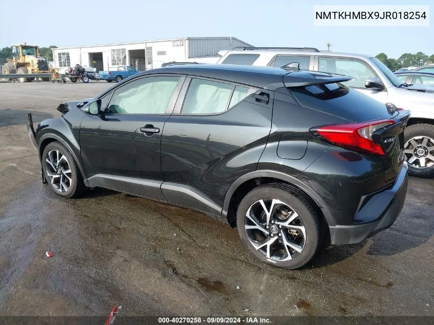 2018 Toyota C-Hr Xle Premium VIN: NMTKHMBX9JR018254 Lot: 40270258