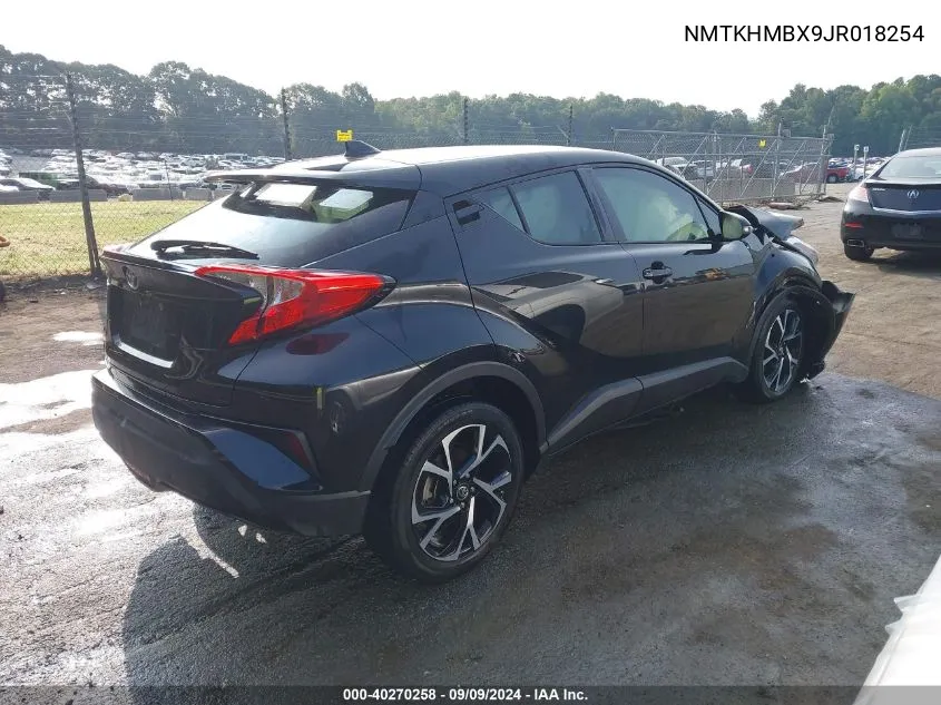 2018 Toyota C-Hr Xle Premium VIN: NMTKHMBX9JR018254 Lot: 40270258