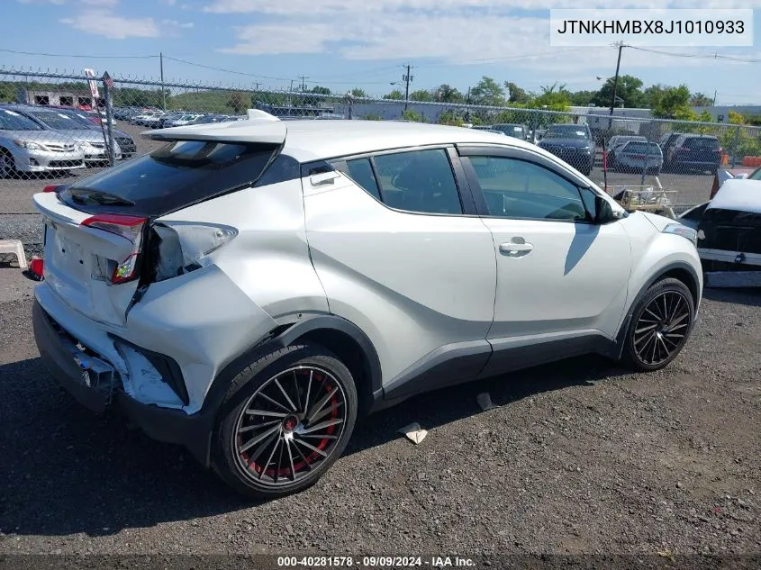 2018 Toyota C-Hr Xle VIN: JTNKHMBX8J1010933 Lot: 40281578