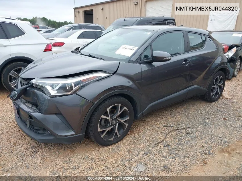 2018 Toyota C-Hr Xle Premium VIN: NMTKHMBX5JR044320 Lot: 40314984