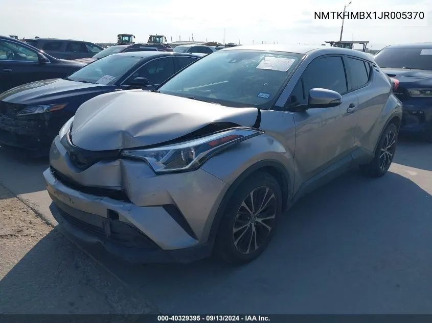 NMTKHMBX1JR005370 2018 Toyota C-Hr Xle